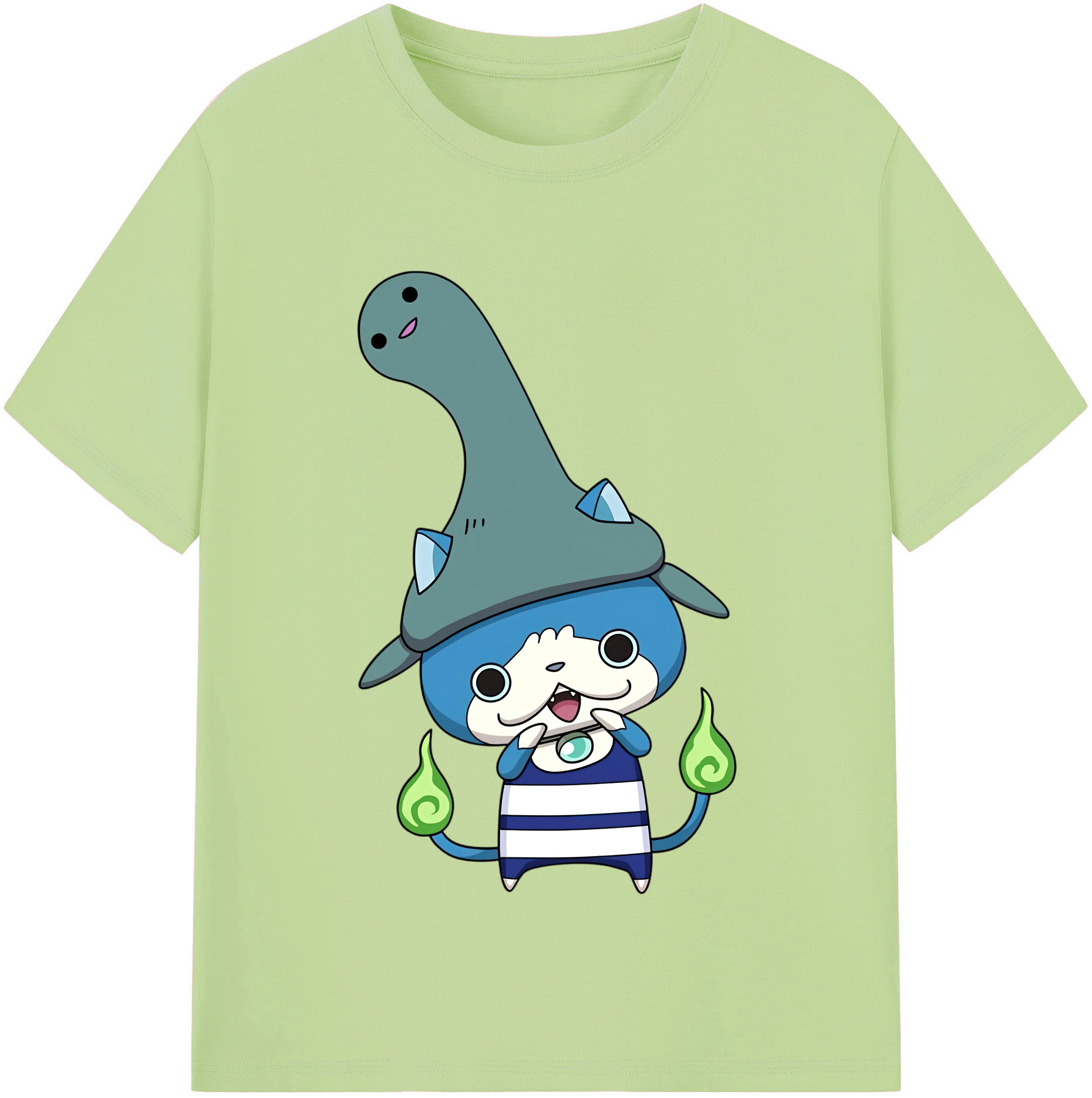 （画像用） 妖怪ウォッチ Yo-kai Watch 綿100％半袖Tシャツ（フロントプリント）